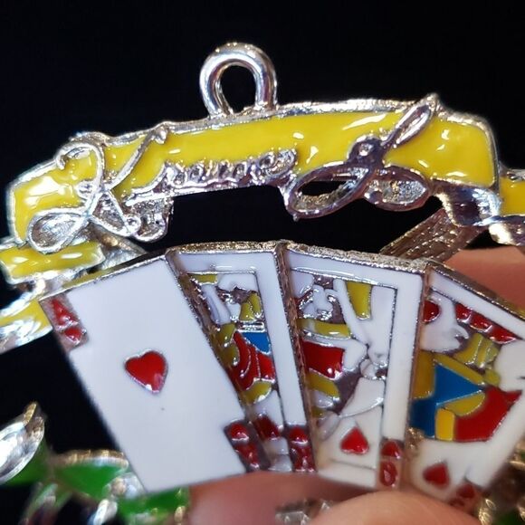 Mardi Gras Krewe of Bad Habits Pendant Pensicola - Picture 4 of 6